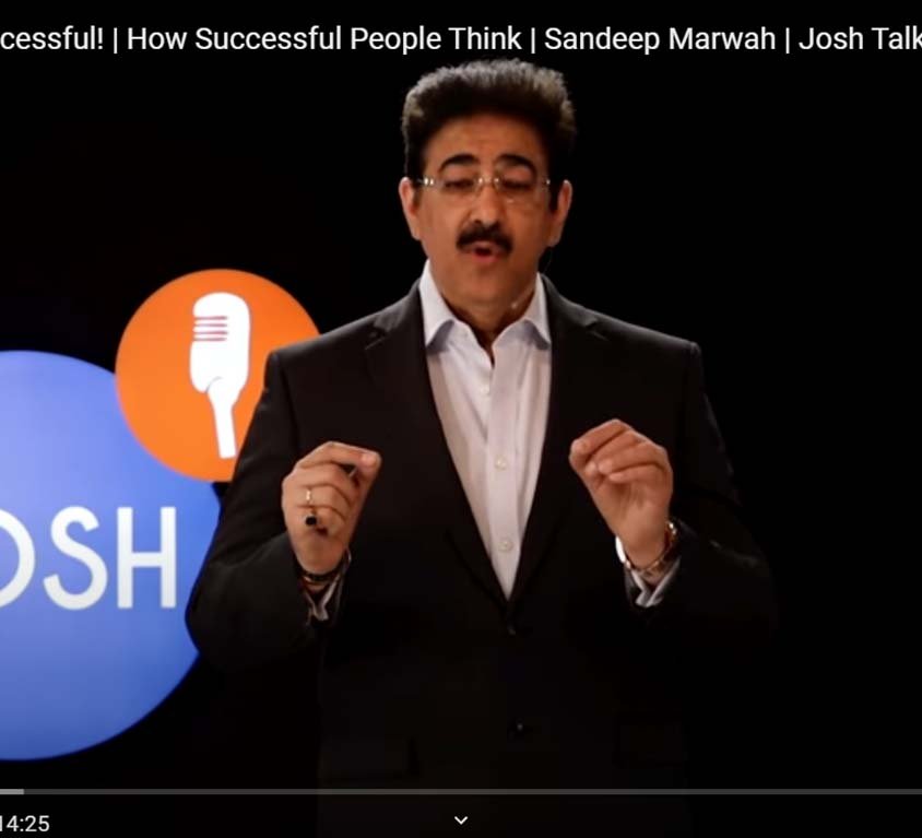 Sandeep Marwah Josh Talks Hindi